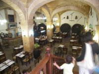 Restaurant Es Celler from the stairs